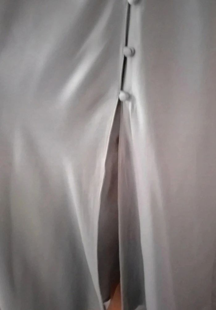 Robe longue - nuisette retro satin Etam taille M - photo numéro 6