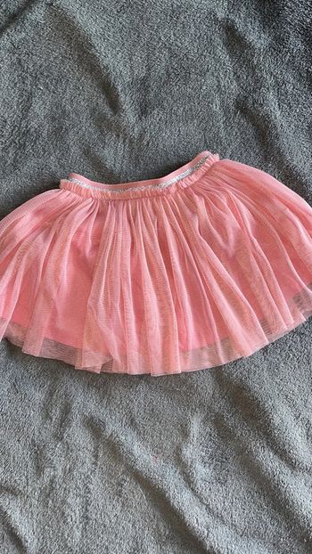 Jupe en tulle rose