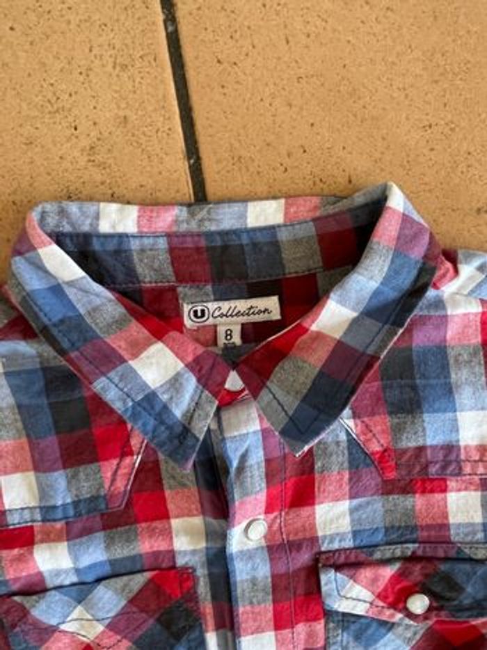 Chemise  manches longues garçon 8 ans - photo numéro 2