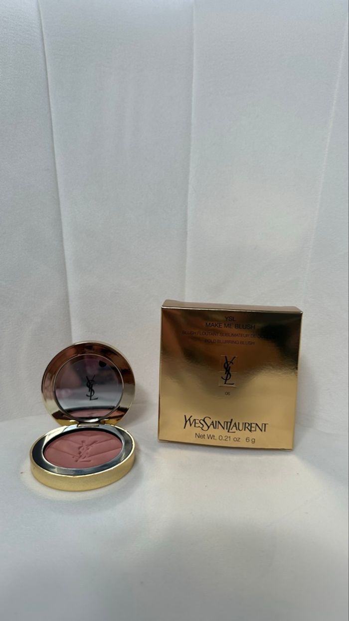 Blush Yves Saint Laurent Make Me Blush Rose Haze 06-Effet Bonne Mine 💕 - photo numéro 4