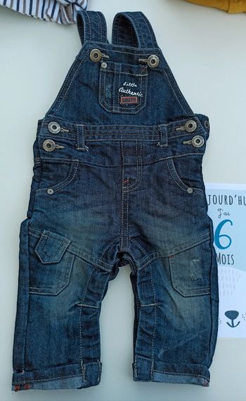 Salopette en jean 6 mois