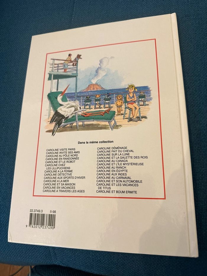 La croisière de Caroline bateau paquebot cigogne bd album livre Pierre probst - photo numéro 2