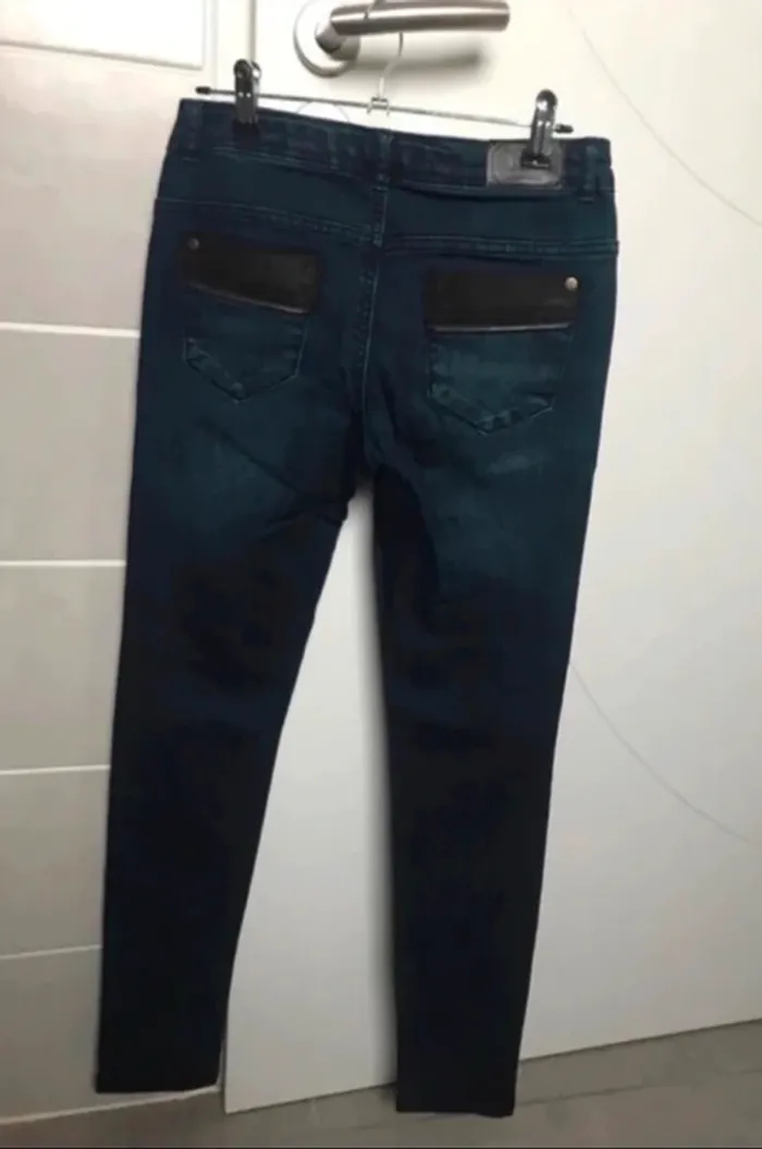jean fille bleu la redoute 12 ans - photo numéro 2