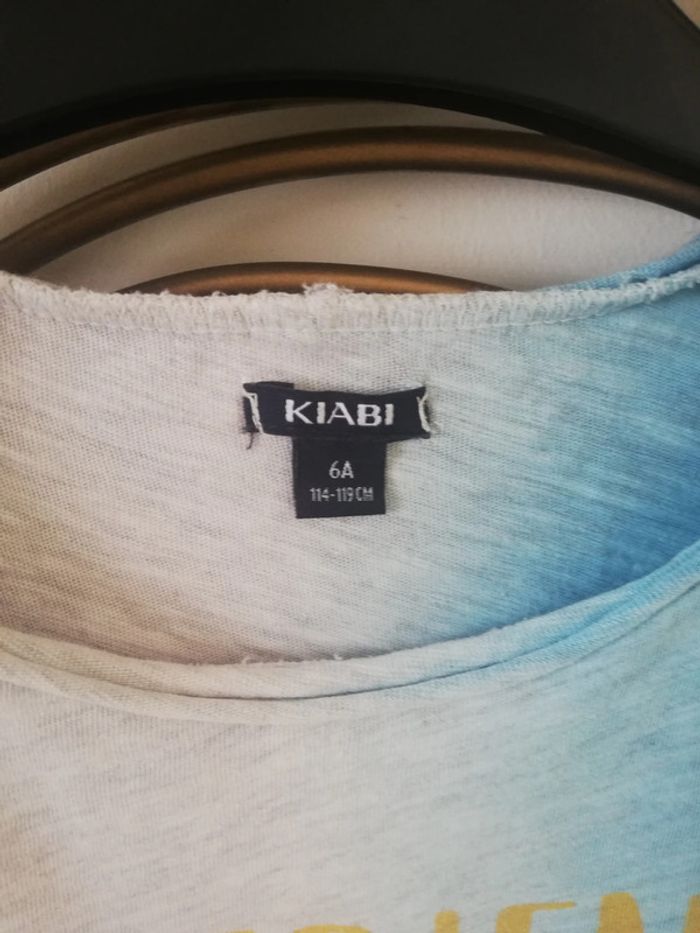 Tshirt manches courtes Kiabi T6 ans - photo numéro 4