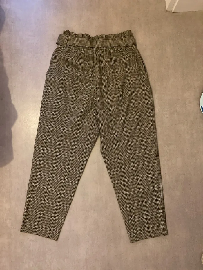 Pantalon à carreaux Vila - photo numéro 5