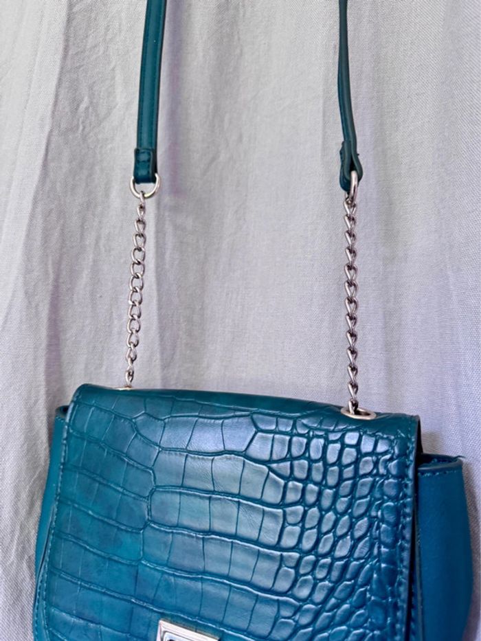 Petit sac à bandoulière couleur vert - Etam - photo numéro 2