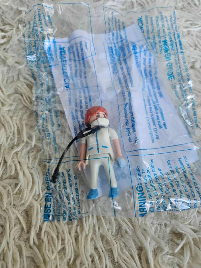 Jouet - jeux de construction playmobil 706841 pédiatre - Neuf