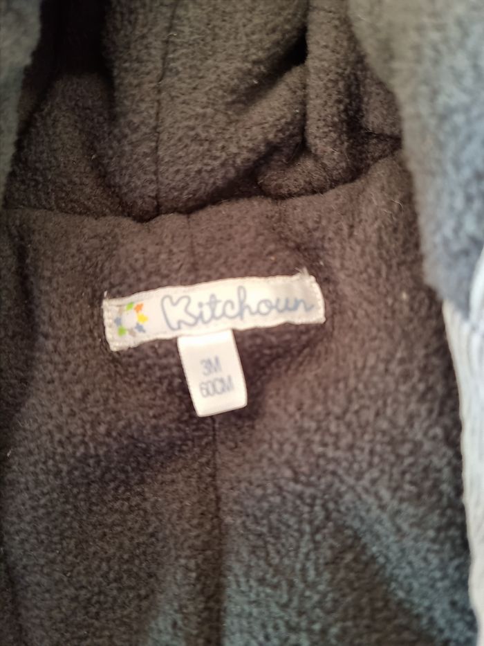 Manteau gris 3 mois - photo numéro 3