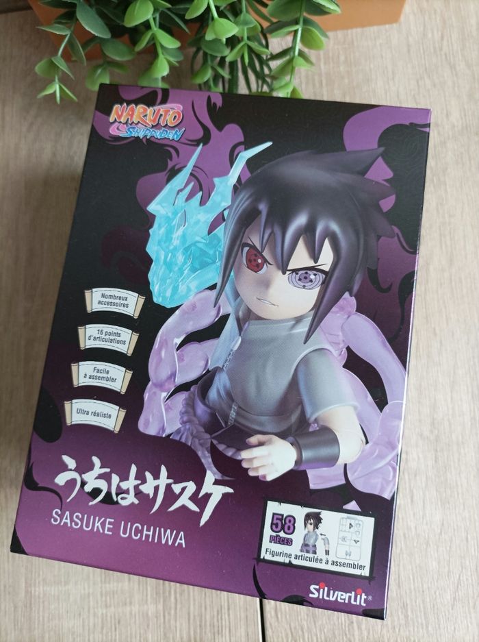 Figurine à monter Sasuke Uchiwa Naruto Shippuden Silverlit