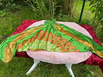 Sarouel T 34 / 38 multicolore satin