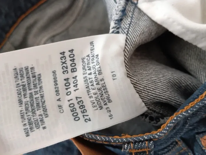 Jean Levi's 501 W32 L34 - photo numéro 10