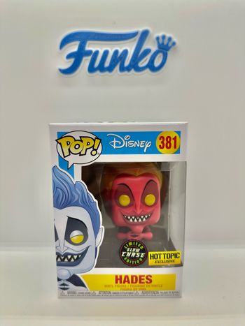 Funko Pop Disney Hades 381 Glow Chase Hot Topic Exclusive 🇺🇸