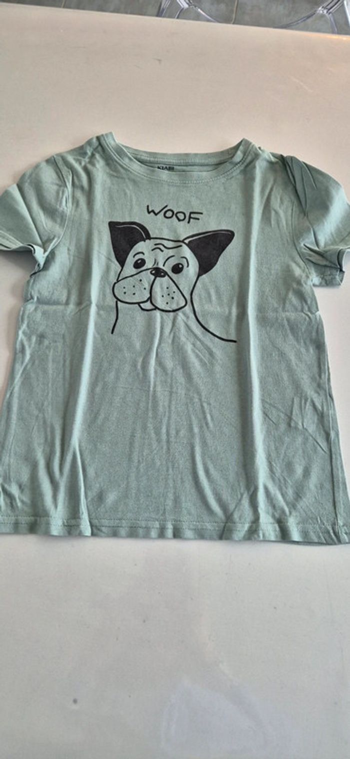 Tee shirt manches courtes kiabi