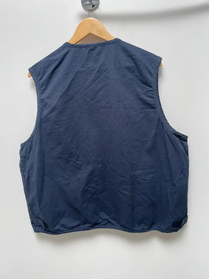 Utility vest navy blue Mens size 50 XL - photo numéro 10