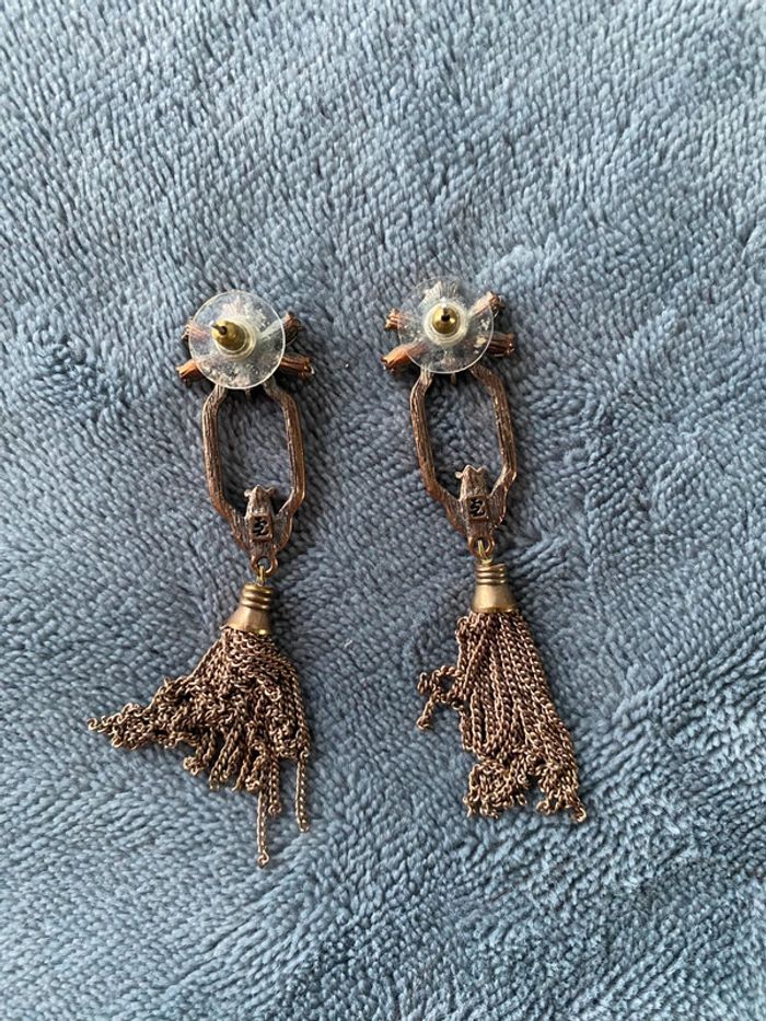 Boucles d’oreilles pendantes - photo numéro 2