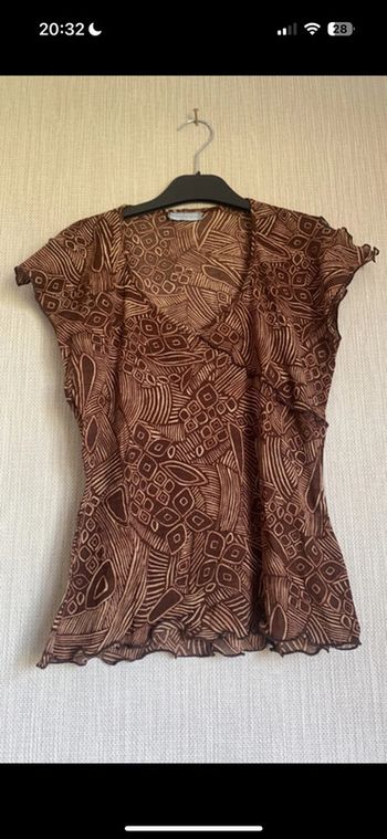 T-shirt Taille 42-44 marron