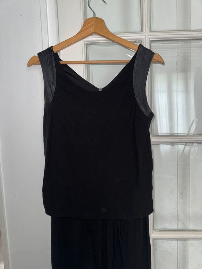 Robe avec du cuir the Kooples Taille 36 - photo numéro 2
