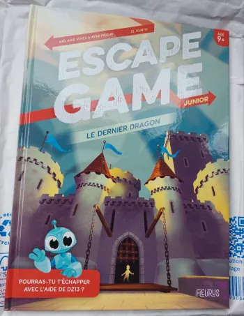 Livre escape game junior neuf