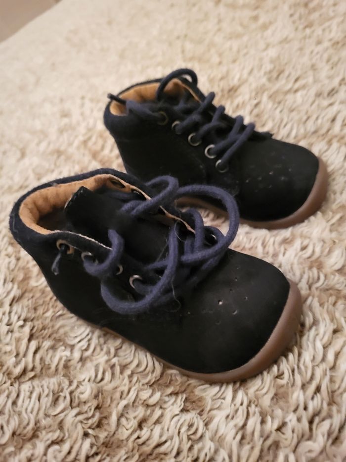 Bottine de marche berbaudet taille 18 bebe premier pas - photo numéro 4