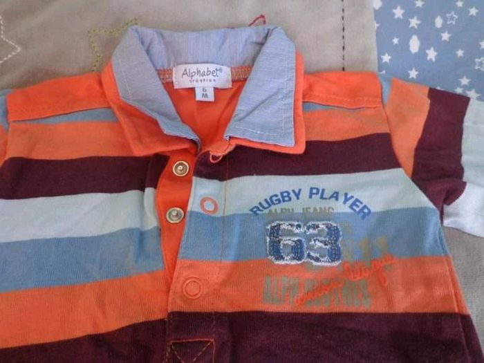 Polo alphabet 6 mois - photo numéro 2