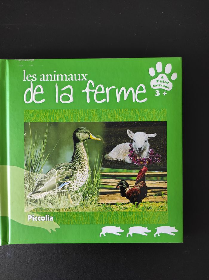 📖 Livre Les animaux de la ferme – Très bon état