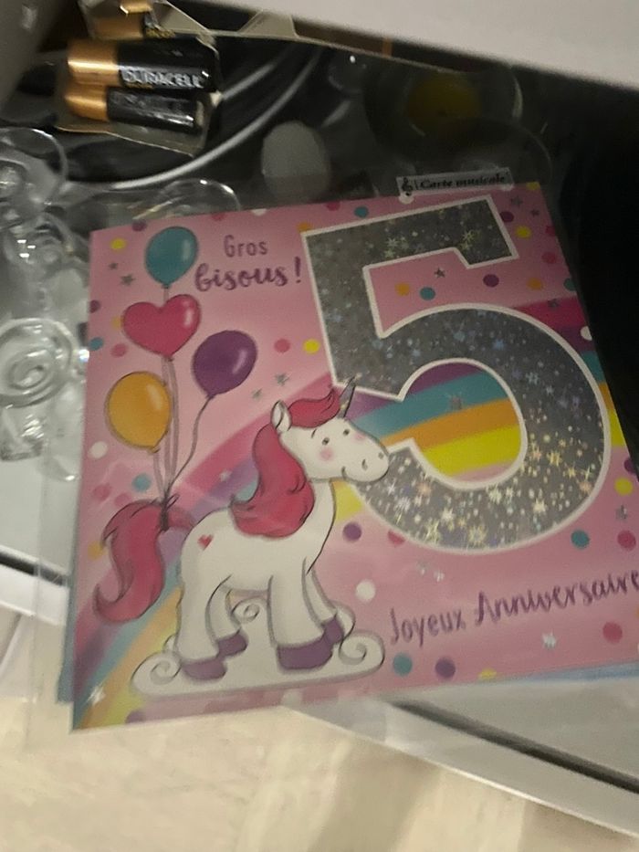 Carte anniversaire musical