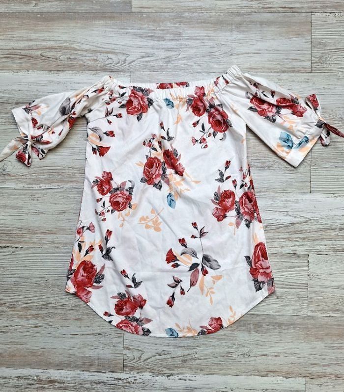 Blouse fleurie