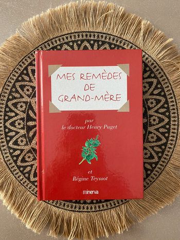 Livre mes remèdes de grand-mère