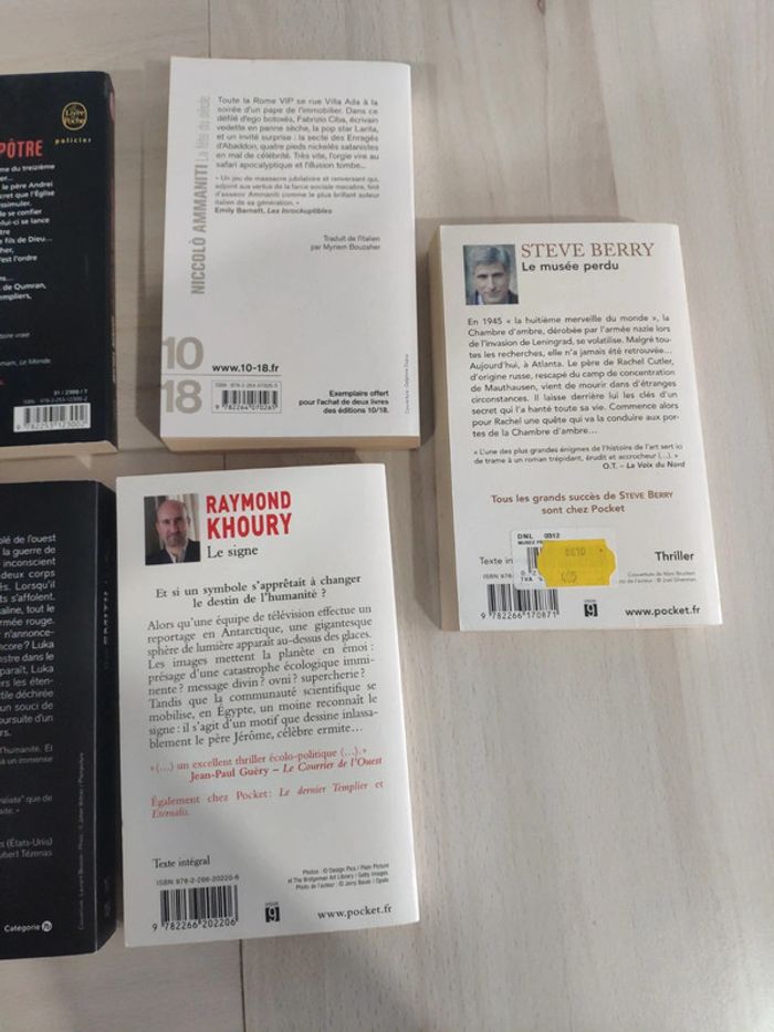 Promotion déstockage Lot 5 livres signe musée fête siècle treizième apôtre village Berry Khoury - photo numéro 4