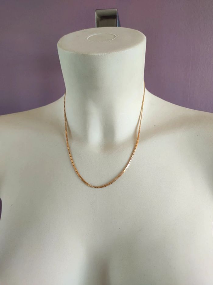 Chaîne collier  plaqué or - photo numéro 9