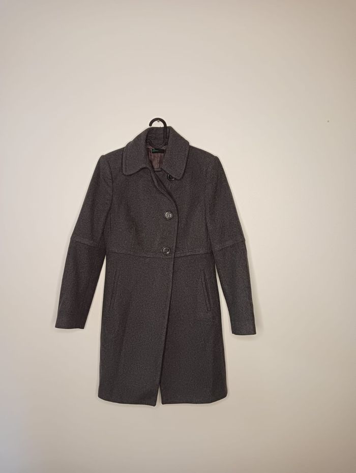 Manteau gris Benetton T40