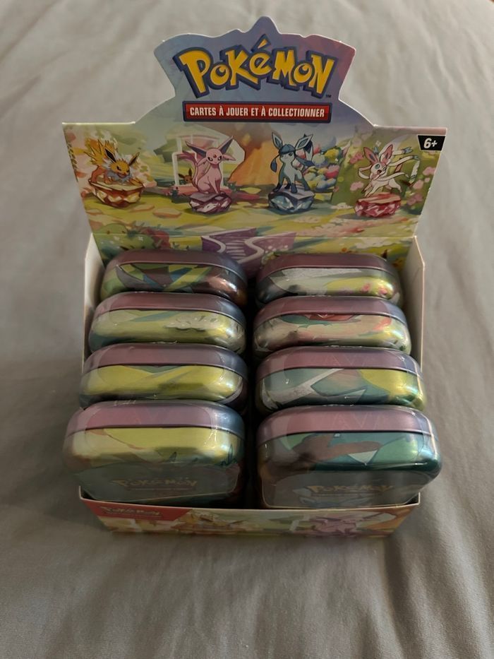 Display Pokémon Mini-tins EV8,5 Évolutions Prismatiques - photo numéro 3