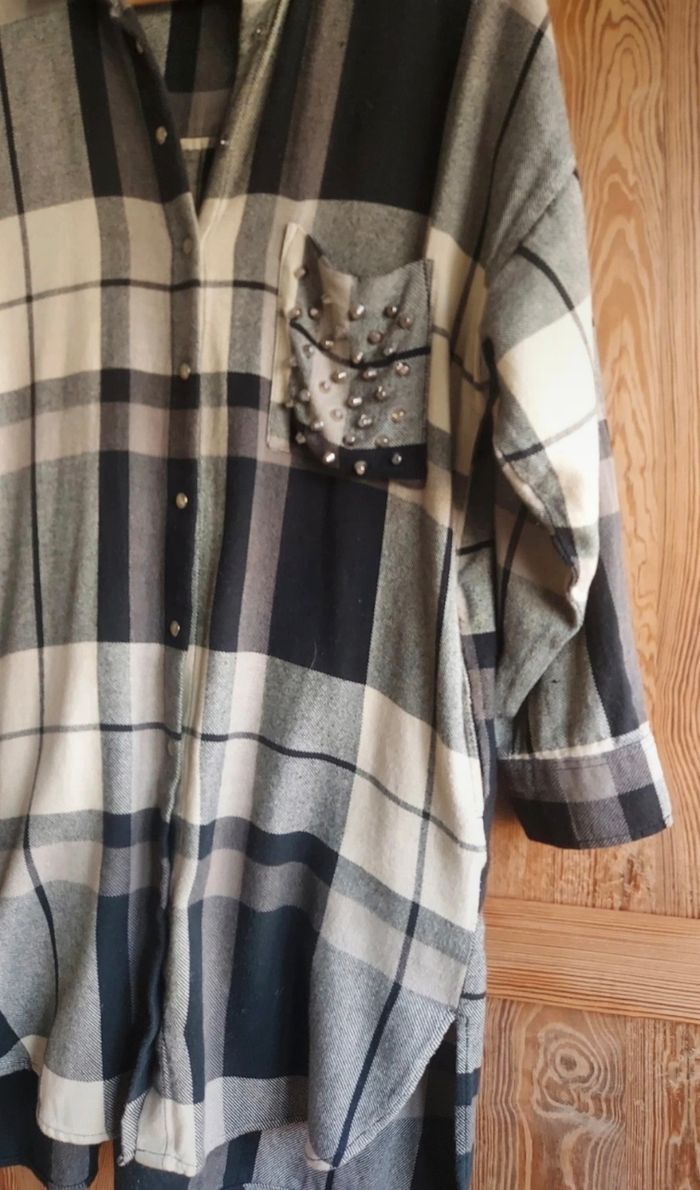 Robe chemise Zara - photo numéro 4