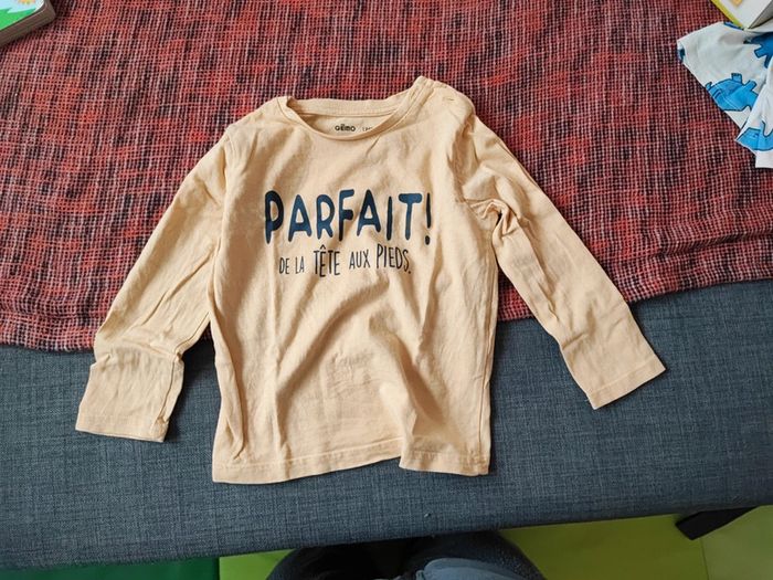 Lot 4 t-shirt manches longues 24 mois - photo numéro 6