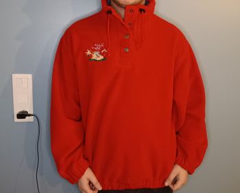 Polaire Poivre Blanc vintage 