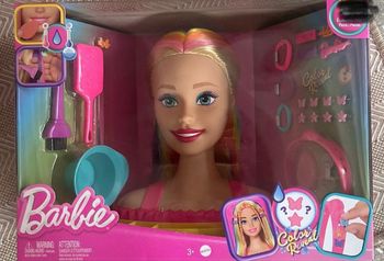 Tête à coiffer Barbie Color Reveal – Neuve