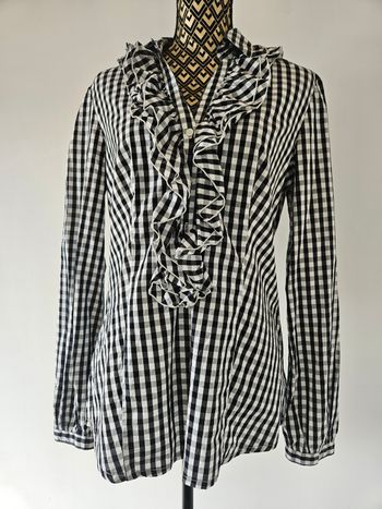 Chemise à carreaux - Sisley - Taille L
