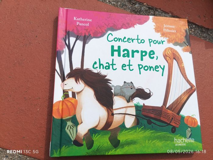 Concerto pour harpe chat et poney - photo numéro 1