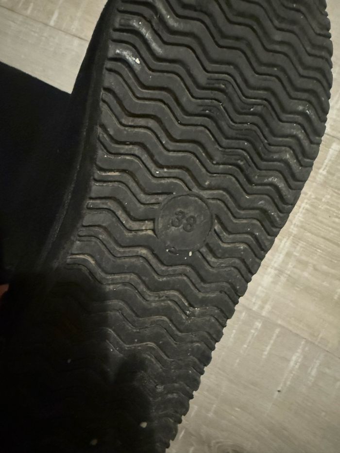 Botte noir fourrure taille 38 - photo numéro 3