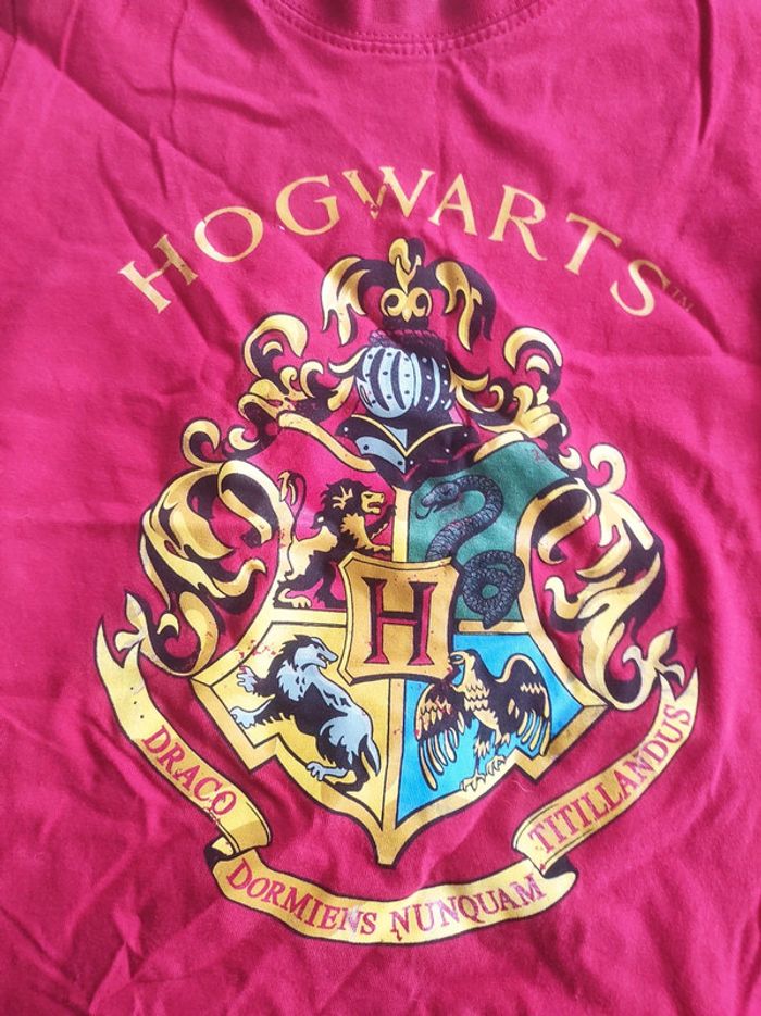 Tee-shirt manches courtes mixte Harry Potter 5 ans - photo numéro 3