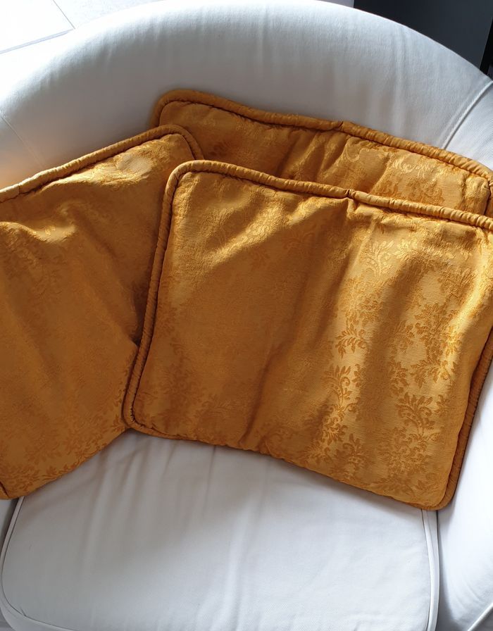 Lot de 2+1 coussins rectangulaires - B / TB état