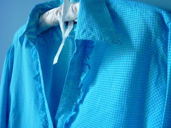 Chemise femme Mexx 38 M TBE carreaux bleu manches longues