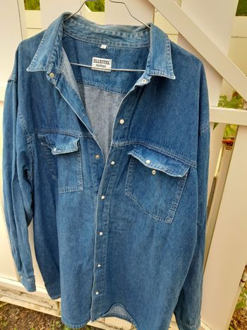 Chemise en jean  homme
