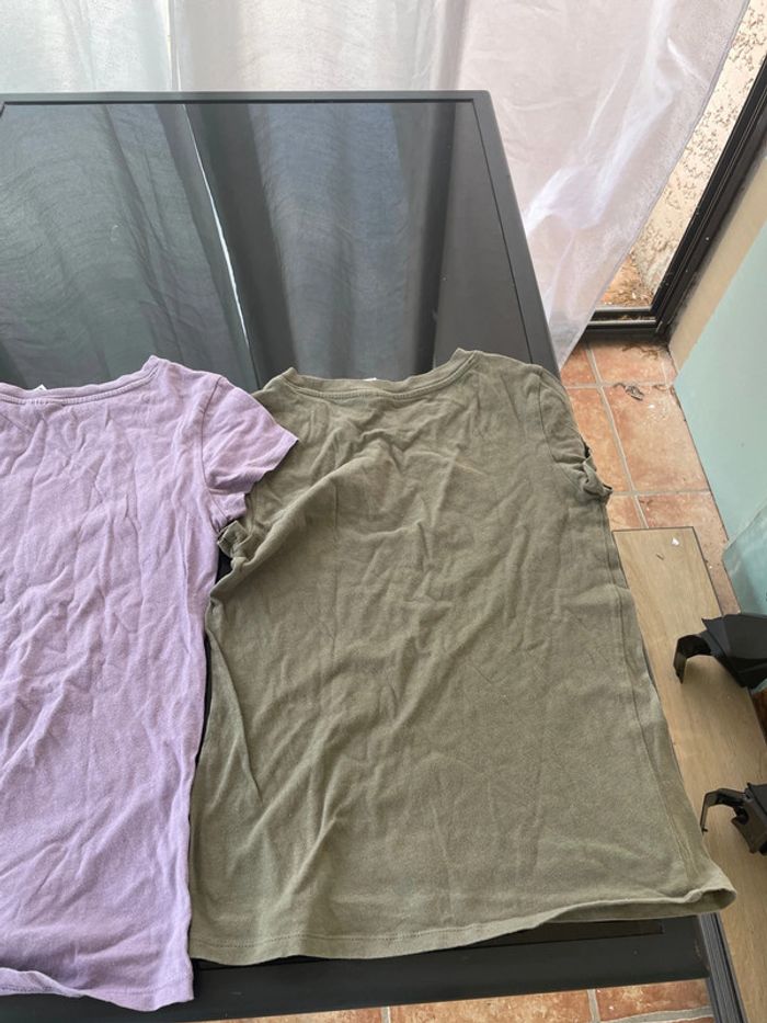 Lots de deux T-shirts H&M en taille XS - photo numéro 5