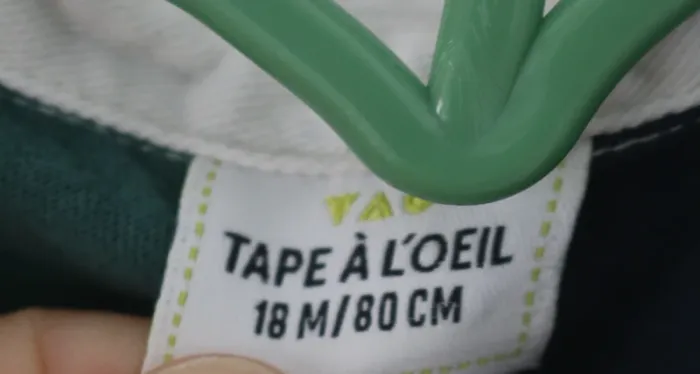 Ensemble polo Tape à l'oeil, haut Obaïbi et pantalon DPAM 18 mois - photo numéro 14