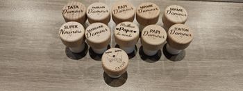 Bouchons  bois pour cadeaux