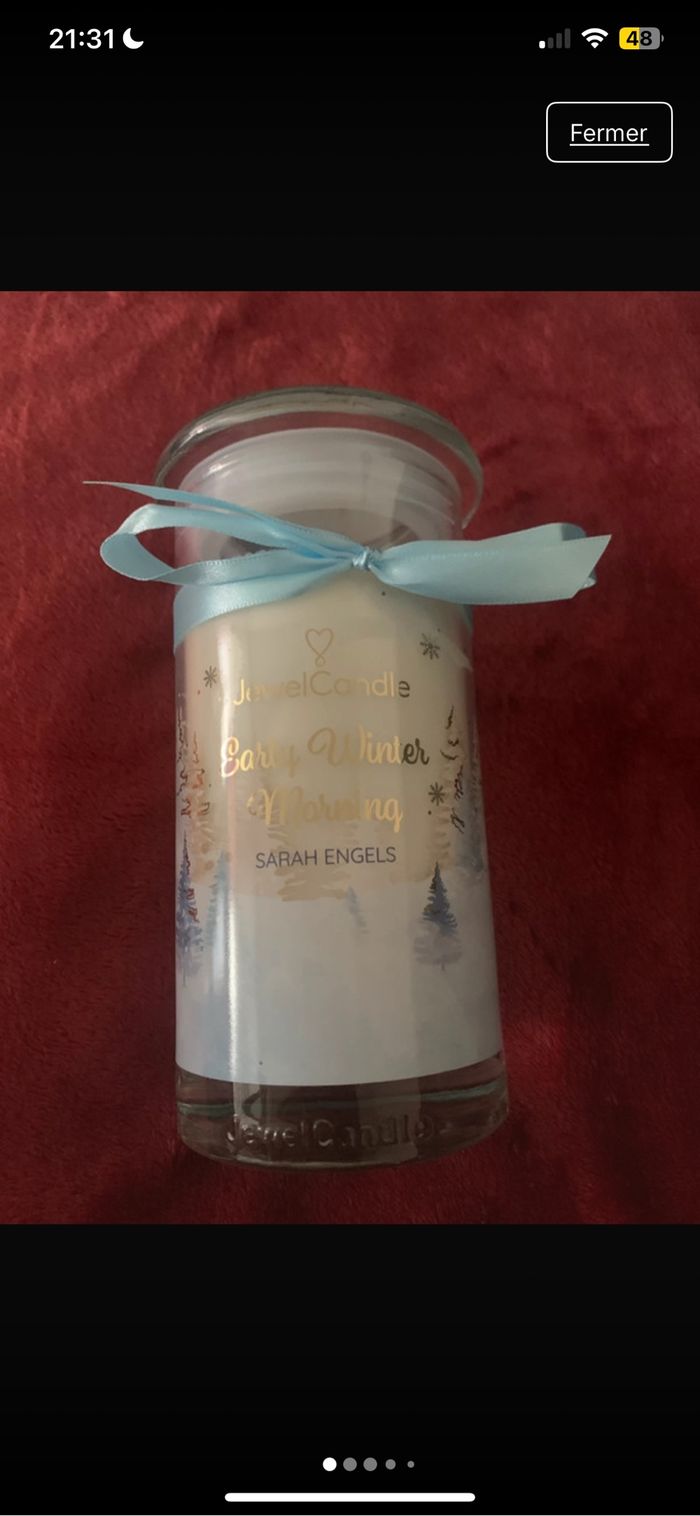 Bougie Early Winter Morning Sarah Engels - Jewels Candle