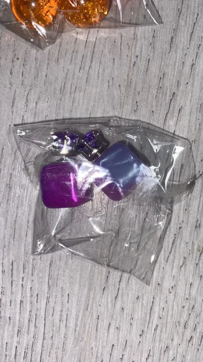 Lot de 7 paires de boucles d’oreilles neuves - photo numéro 8