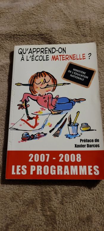 Qu'apprend on a l'école maternelle ?