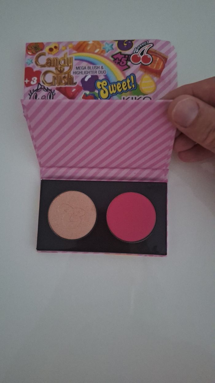 Palette visage blush/ enlumineur kiko candy Crush Saga - photo numéro 3